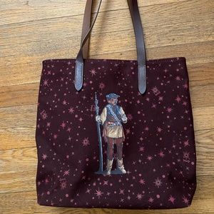 COACH TOTE WITH STARRY PRINT AND PRINCESS LEIA
